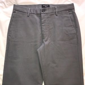 Gray Slim Fit Chinos
